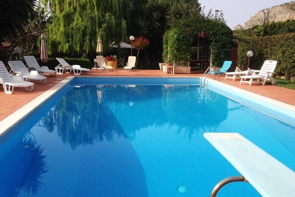 Da Nonna Cettina Appartamento In Villa Con Piscina Palerme Extérieur photo